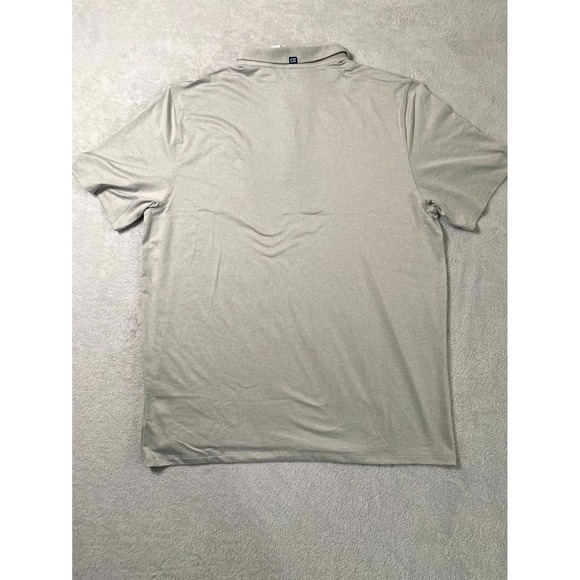 Cutter & Buck Coastline Epic Comfort Eco Polo Shirt Men L Gray Minnesota Vikings - Picture 6 of 7